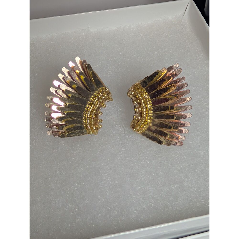 Mignonne Gavigan Mini Madeline Wing Earrings - Rose Gold & Gold